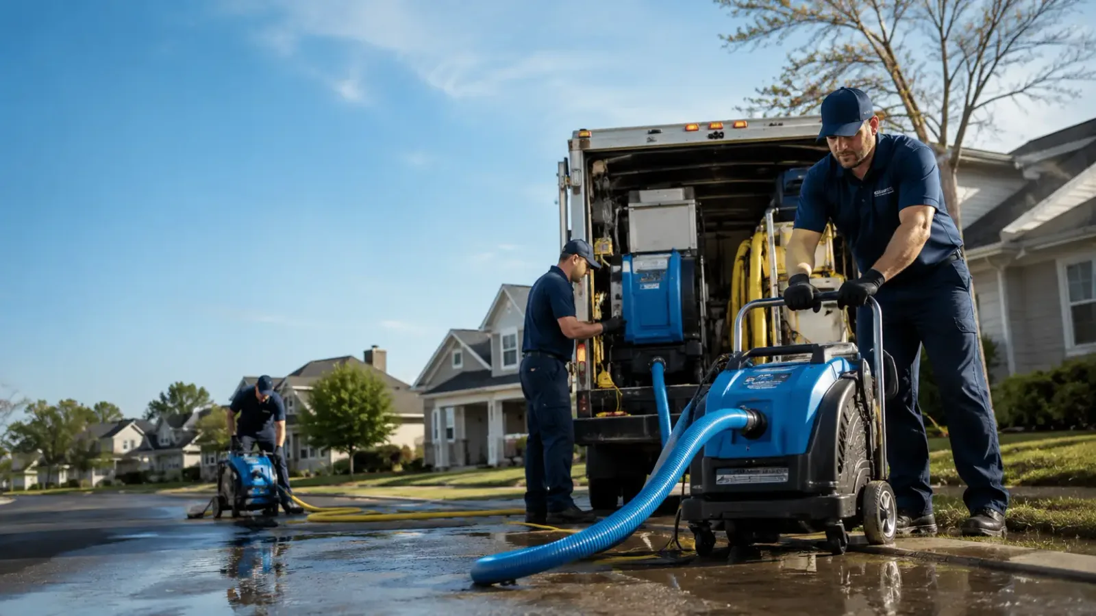 Flood Damage Cleanup in Kell, IL